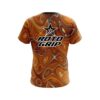 Roto Grip Psychedelic Orange Flow CoolWick Bowling Jersey - Image 2