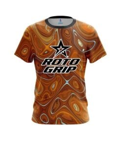 Roto Grip Psychedelic Orange Flow CoolWick Bowling Jersey