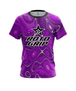 Roto Grip Psychedelic Purple Flow CoolWick Bowling Jersey