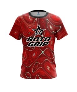 Roto Grip Psychedelic Red Flow CoolWick Bowling Jersey