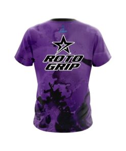 Alternative view of Roto Grip Purple Graffiti Grunge CoolWick Bowling Jersey