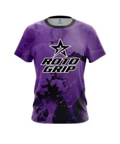 Roto Grip Purple Graffiti Grunge CoolWick Bowling Jersey