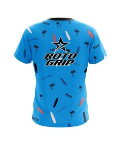 Alternative view of Roto Grip Paradise Palms CoolWick Bowling Jersey