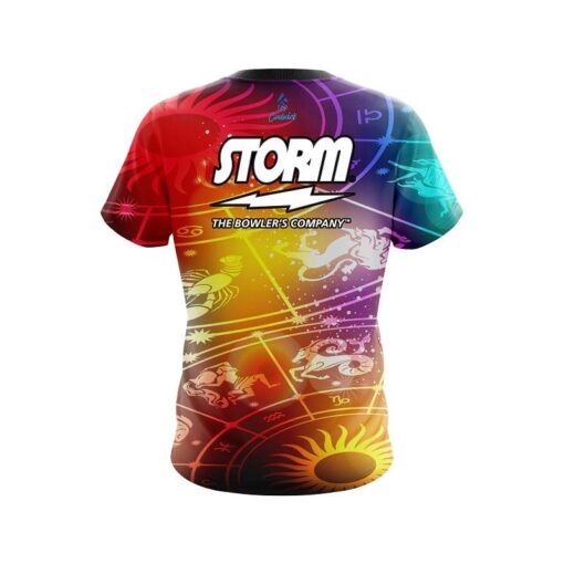 Storm Astrological Signs CoolWick Bowling Jersey - Image 2