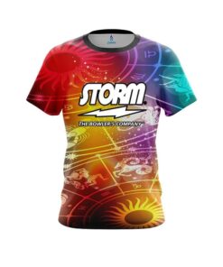 Storm Astrological Signs CoolWick Bowling Jersey