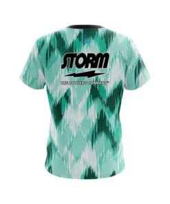 Alternative view of Storm Chevron Green CoolWick Bowling Jersey