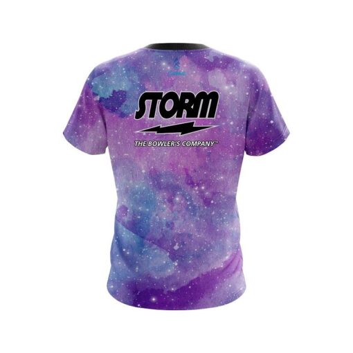 Storm Cosmic Galaxy CoolWick Bowling Jersey - Image 2