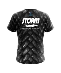 Alternative view of Storm Black Dragon Scales CoolWick Bowling Jersey