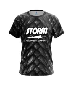 Storm Black Dragon Scales CoolWick Bowling Jersey