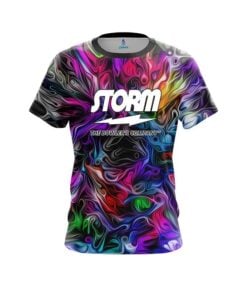 Storm Liquid Hypno Swirl CoolWick Bowling Jersey
