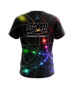 Alternative view of Storm Laser Effect CoolWick Bowling Jersey