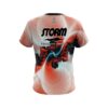 Storm Peach Motion Vortex CoolWick Bowling Jersey - Image 2