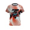 Storm Peach Motion Vortex CoolWick Bowling Jersey