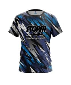 Storm Retro Zig Zag CoolWick Bowling Jersey