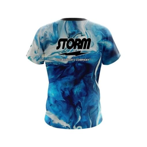 Storm Sea Splash CoolWick Bowling Jersey - Image 2