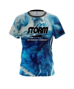 Storm Sea Splash CoolWick Bowling Jersey