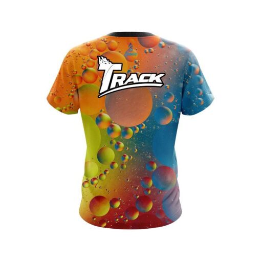 Track Air Bubbles CoolWick Bowling Jersey - Image 2