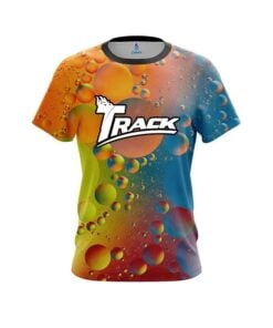 Track Air Bubbles CoolWick Bowling Jersey