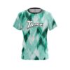Track Chevron Green CoolWick Bowling Jersey