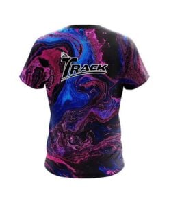Alternative view of Track Cotton Candy Marble CoolWick Bowling Jersey