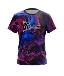 Track Cotton Candy Marble CoolWick Bowling Jersey