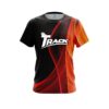 Track Deep Orange Curve CoolWick Bowling Jersey