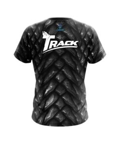 Alternative view of Track Black Dragon Scales CoolWick Bowling Jersey