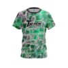 Track Green Exotic Motion CoolWick Bowling Jersey