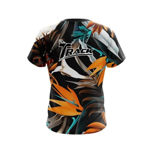 Track Tropical Hawaiian CoolWick Bowling Jersey - Image 2