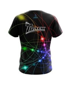 Alternative view of Track Laser Effect CoolWick Bowling Jersey