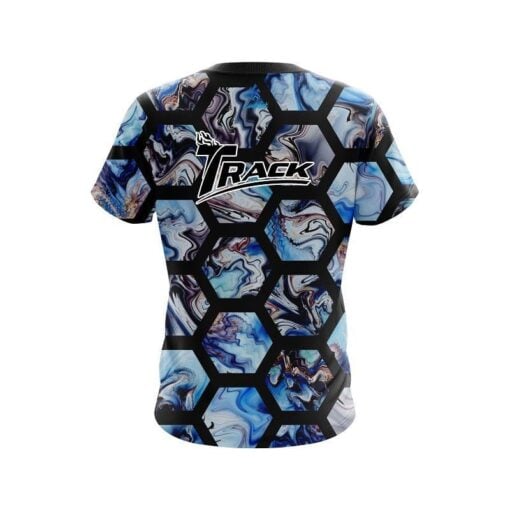 Track Marble Hex CoolWick Bowling Jersey - Image 2