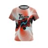 Track Peach Motion Vortex CoolWick Bowling Jersey
