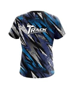 Alternative view of Track Retro Zig Zag CoolWick Bowling Jersey
