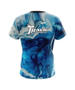 Alternative view of Track Sea Splash CoolWick Bowling Jersey