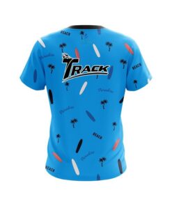 Alternative view of Track Paradise palms CoolWick Bowling Jersey