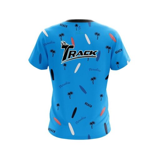 Track Paradise palms CoolWick Bowling Jersey - Image 2