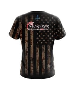 Alternative view of 900 Global Desert Camo Flag CoolWick Bowling Jersey