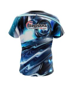 Alternative view of 900 Global Futuristic Plasma Waves CoolWick Bowling Jersey