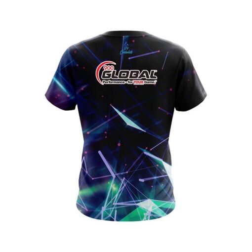 900 Global Gleaming Shapes CoolWick Bowling Jersey - Image 2