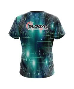 Alternative view of 900 Global Motherboard Aqua CoolWick Bowling Jersey