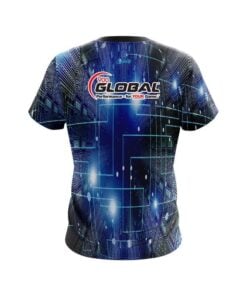 Alternative view of 900 Global Motherboard Blue CoolWick Bowling Jersey