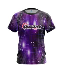 900 Global Motherboard Purple CoolWick Bowling Jersey