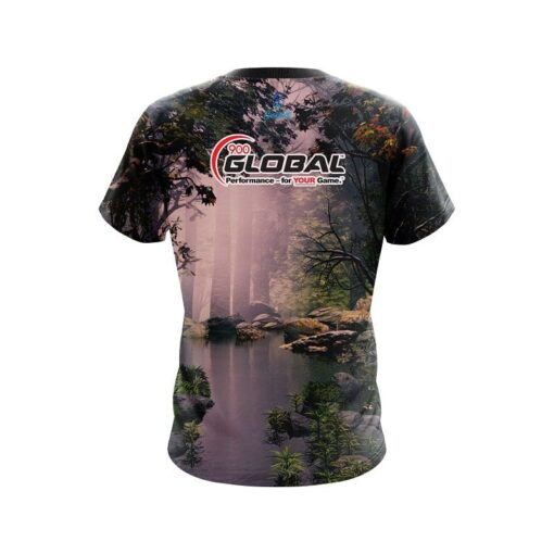 900 Global Mystical Forest CoolWick Bowling Jersey - Image 2