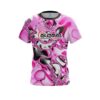 900 Global Pink And White Liquid Canvas CoolWick Bowling Jersey