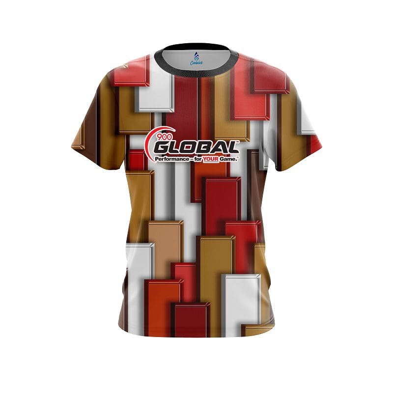 900 Global Stacker CoolWick Bowling Jersey