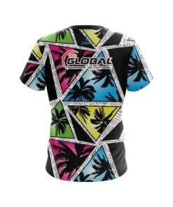 Alternative view of 900 Global Summer Palms CoolWick Bowling Jersey