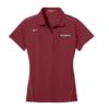 900 Global Team Red Nike Ladies Coolwick Embroidery Dri-Fit Sport Swoosh Pique Polo