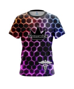 Brunswick Medical Snake Hex CoolWick Bowling Jersey