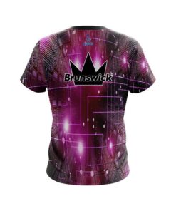 Alternative view of Brunswick Motherboard Pink CoolWick Bowling Jersey