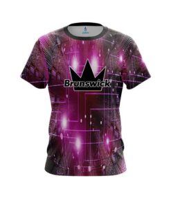 Brunswick Motherboard Pink CoolWick Bowling Jersey